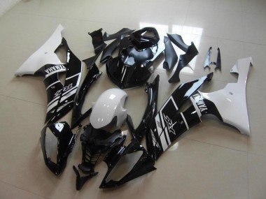 Abs Carenagem Moto Yamaha R6 2008-2016 - Branco Preto