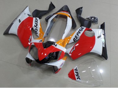 Abs Kit Completos Carenagem Moto Honda CBR 600 F4i 2004-2007 - Repsol