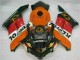 Abs Kits Carenagem Moto Honda CBR 1000RR 2004-2005 - Laranja Abs Kits Carenagem Moto Honda CBR 1000RR 2004-2005 - Laranja