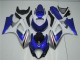 Abs Kits Carenagem Moto Suzuki GSXR 1000 K7 2007-2008 - Azul Branco Abs Kits Carenagem Moto Suzuki GSXR 1000 K7 2007-2008 - Azul Branco