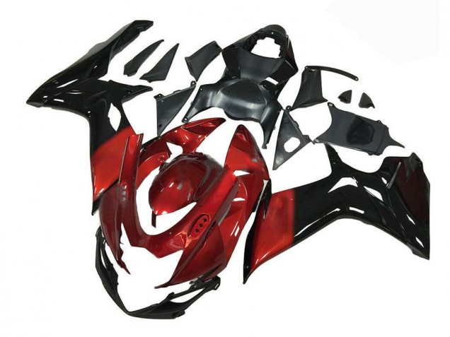 Abs Kits Carenagem Moto Suzuki GSXR 600 / 750 K11 2011-2021 - Vermelho Preto Abs Kits Carenagem Moto Suzuki GSXR 600 / 750 K11 2011-2021 - Vermelho Preto