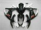 Abs Kits Carenagem Moto Suzuki GSXR 600 / 750 K6 2006-2007 - Branco Preto Abs Kits Carenagem Moto Suzuki GSXR 600 / 750 K6 2006-2007 - Branco Preto