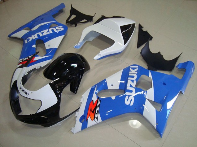 Abs Kits Carenagem Moto Suzuki GSXR 750 K1 K2 K3 2001-2003 - Azul Branco Abs Kits Carenagem Moto Suzuki GSXR 750 K1 K2 K3 2001-2003 - Azul Branco