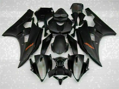 Abs Kits Carenagem Moto Yamaha R6 2006-2007 - Preto