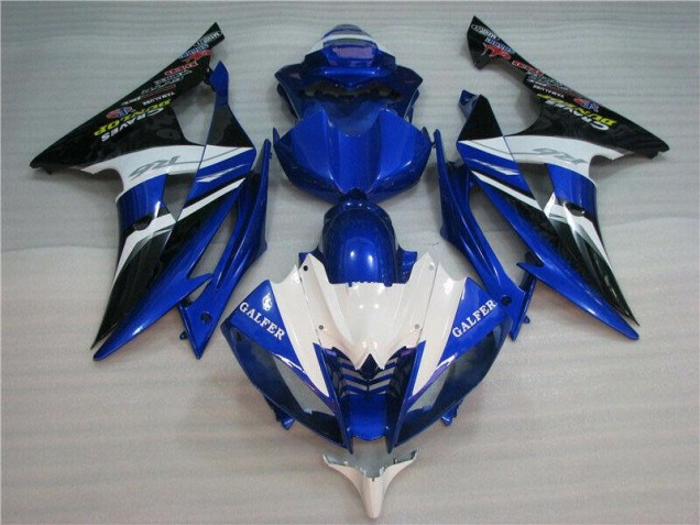 Abs Kits Carenagem Moto Yamaha R6 2008-2016 - Azul Abs Kits Carenagem Moto Yamaha R6 2008-2016 - Azul