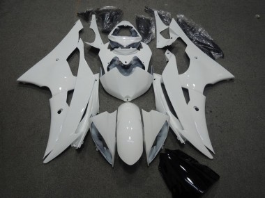 Abs Kits Carenagem Moto Yamaha R6 2008-2016 - Branco