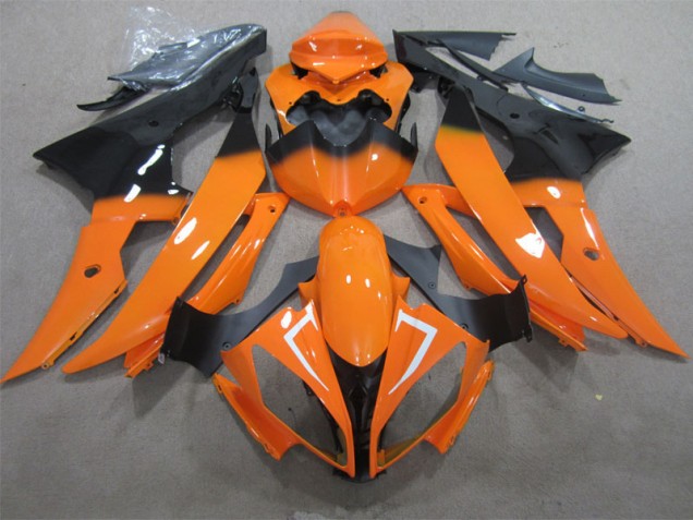 Abs Kits Carenagem Moto Yamaha R6 2008-2016 - Laranja Abs Kits Carenagem Moto Yamaha R6 2008-2016 - Laranja