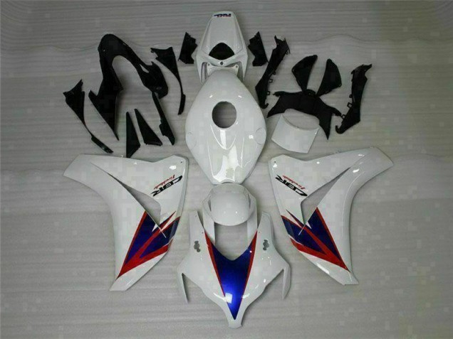 Abs Kits Completos Carenagem Moto Honda CBR 1000RR 2008-2011 - Branco Azul Vermelho Abs Kits Completos Carenagem Moto Honda CBR 1000RR 2008-2011 - Branco Azul Vermelho