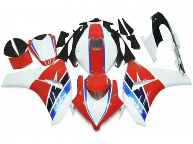 Abs Kits Completos Carenagem Moto Honda CBR 1000RR 2008-2011 - Vermelho Branco Abs Kits Completos Carenagem Moto Honda CBR 1000RR 2008-2011 - Vermelho Branco