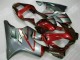 Abs Kits Completos Carenagem Moto Honda CBR 600 F4i 2001-2003 - Vermelho Prata