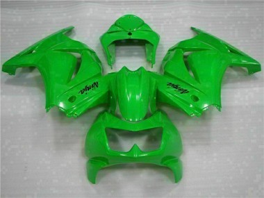 Abs Kits Completos Carenagem Moto Kawasaki EX250 2008-2012 - Verde Ninja
