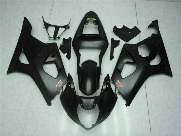 Abs Kits Completos Carenagem Moto Suzuki GSXR 1000 K3 2003-2004 - Preto