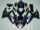 Abs Kits Completos Carenagem Moto Suzuki GSXR 600 / 750 K6 2006-2007 - Preto Azul Abs Kits Completos Carenagem Moto Suzuki GSXR 600 / 750 K6 2006-2007 - Preto Azul