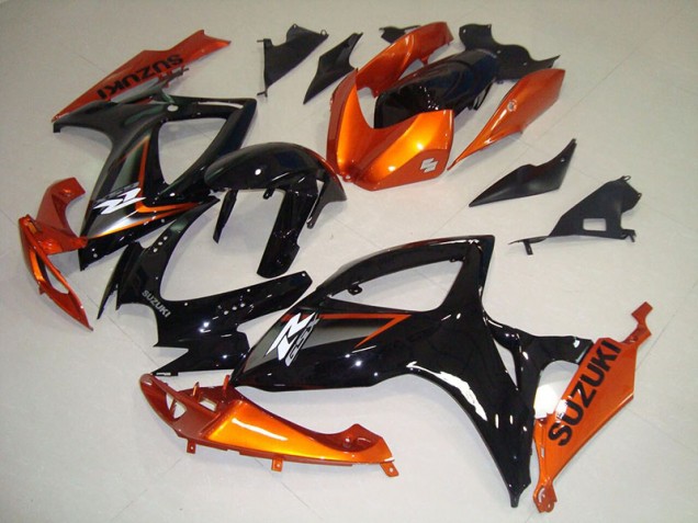 Abs Kits Completos Carenagem Moto Suzuki GSXR 750 K6 2006-2007 - Preto Laranja Abs Kits Completos Carenagem Moto Suzuki GSXR 750 K6 2006-2007 - Preto Laranja