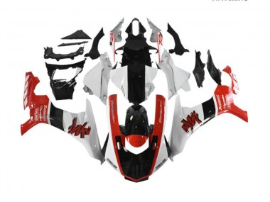Abs Kits Completos Carenagem Moto Yamaha YZF 600 R Thundercat 1994-2007 - Vermelho Branco
