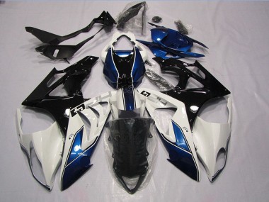 Abs Moto Plástico BMW S1000RR 2009-2014 - Branco Azul