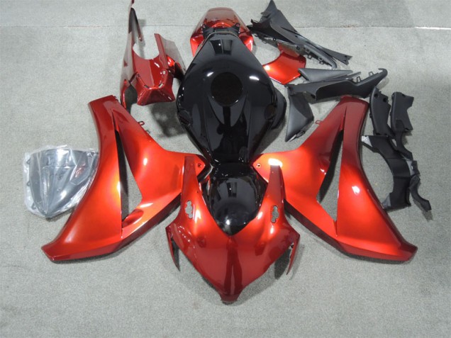 Abs Moto Plástico Honda CBR 1000RR 2008-2011 - Preto Vermelho Abs Moto Plástico Honda CBR 1000RR 2008-2011 - Preto Vermelho