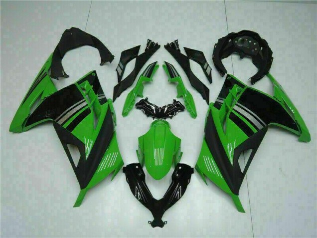 Abs Moto Plástico Kawasaki EX300 2013-2016 - Azul Preto Abs Moto Plástico Kawasaki EX300 2013-2016 - Azul Preto