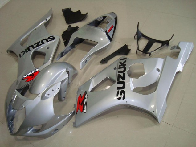 Abs Moto Plástico Suzuki GSXR 1000 K3 2003-2004 - Prata