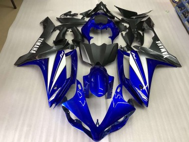 Abs Moto Plástico Yamaha R1 2007-2008 - Azul Branco