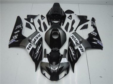 Abs Moto Plásticos Honda CBR 1000RR 2004-2005 - Cinzento Preto Repsol