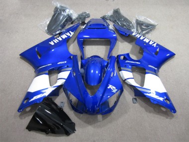 Abs Moto Plásticos Yamaha R1 2009-2011 - Azul Branco
