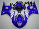 Abs Moto Plásticos Yamaha R6 2003-2005 - Azul Branco Abs Moto Plásticos Yamaha R6 2003-2005 - Azul Branco
