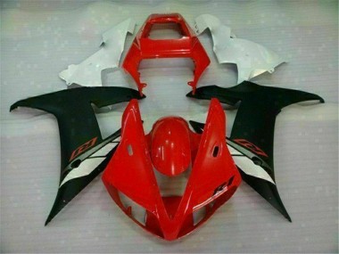 Abs Motocicleta Plástico Yamaha R1 2002-2003 - Vermelho