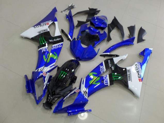 Abs Motocicleta Plástico Yamaha R6 2008-2016 - Novo Movistar Abs Motocicleta Plástico Yamaha R6 2008-2016 - Novo Movistar
