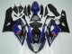 Abs Motocicleta Plásticos Suzuki GSXR 1000 K5 2005-2006 - Azul Preto Abs Motocicleta Plásticos Suzuki GSXR 1000 K5 2005-2006 - Azul Preto