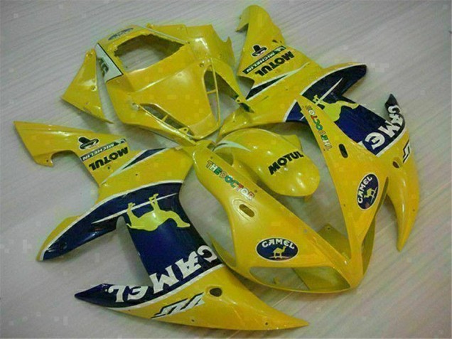 Carenagem Moto Yamaha R1 2002-2003 - Amarelo