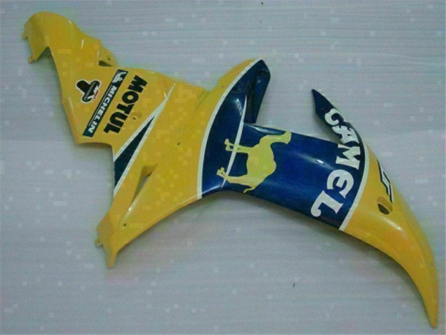 Carenagem Moto Yamaha R1 2002-2003 - Amarelo