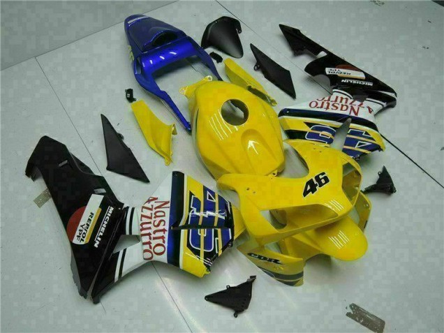 Carenagem Moto Honda CBR 600RR 2003-2004 - Amarelo Carenagem Moto Honda CBR 600RR 2003-2004 - Amarelo