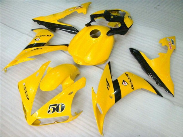 Carenagem Moto Yamaha R1 2004-2006 - Amarelo Carenagem Moto Yamaha R1 2004-2006 - Amarelo