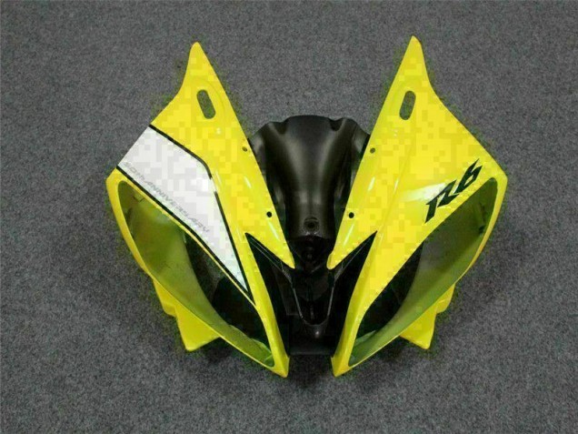 Abs Moto Plásticos Yamaha R6 2006-2007 - Amarelo Abs Moto Plásticos Yamaha R6 2006-2007 - Amarelo