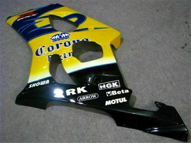 Carenagem Moto Suzuki GSXR 1000 K3 2003-2004 - Amarelo Azul