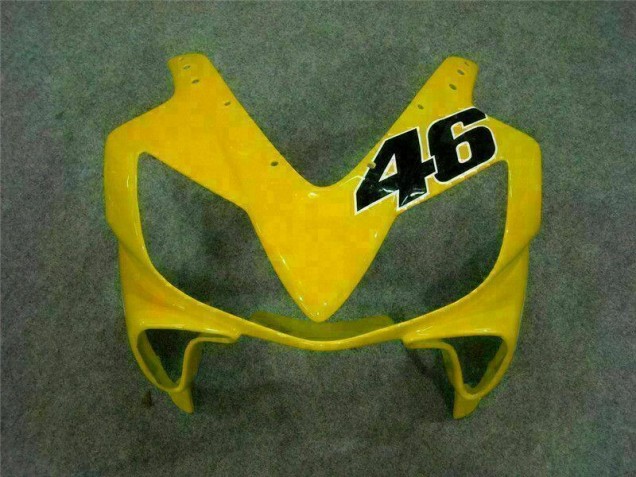 Carenagem Moto Honda CBR 600 F4i 2001-2003 - Amarelo Branco