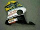 Carenagem Moto Honda CBR 600 F4i 2001-2003 - Amarelo Branco