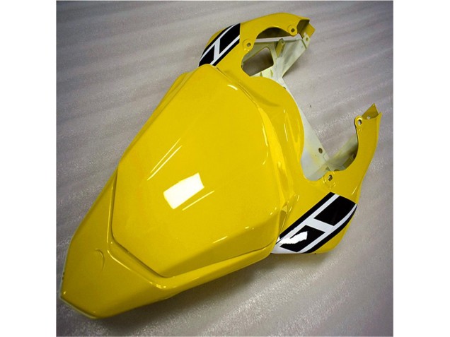 Moto Plástico Yamaha R6 2006-2007 - Amarelo Branco Preto Moto Plástico Yamaha R6 2006-2007 - Amarelo Branco Preto