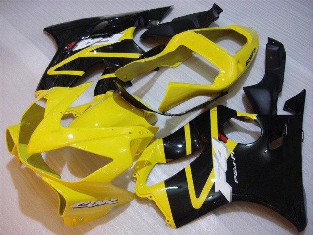 Carenagem Moto Honda CBR 600 F4i 2001-2003 - Amarelo Preto