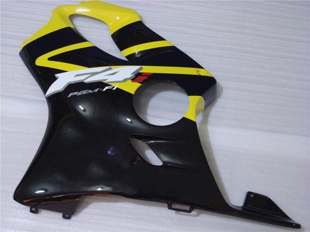 Carenagem Moto Honda CBR 600 F4i 2001-2003 - Amarelo Preto