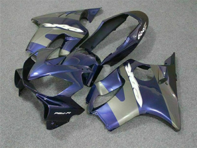 Kit Carenagem Moto Honda CBR 600 F4i 2004-2007 - Azul Kit Carenagem Moto Honda CBR 600 F4i 2004-2007 - Azul