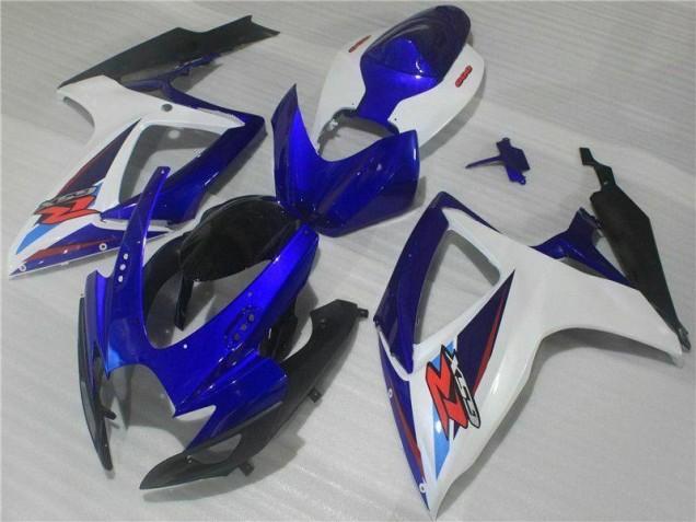 Kit Carenagem Moto Suzuki GSXR 600 / 750 K6 2006-2007 - Azul Kit Carenagem Moto Suzuki GSXR 600 / 750 K6 2006-2007 - Azul