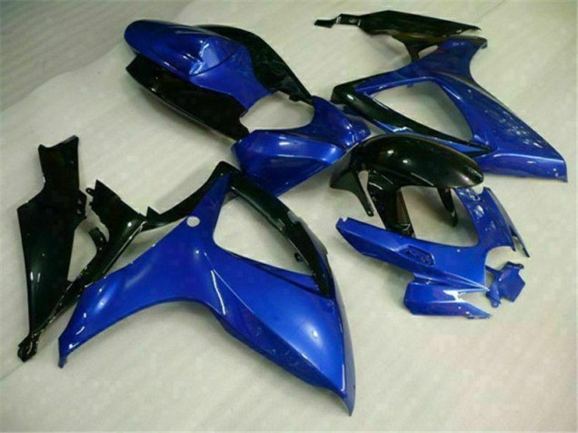 Kit Completo Carenagem Moto Suzuki GSXR 600 / 750 K6 2006-2007 - Azul Kit Completo Carenagem Moto Suzuki GSXR 600 / 750 K6 2006-2007 - Azul
