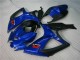 Moto Plásticos Suzuki GSXR 600 / 750 K6 2006-2007 - Azul