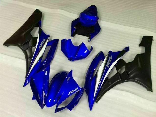 Injeção Kit Carenagem Moto Yamaha R6 2006-2007 - Azul Injeção Kit Carenagem Moto Yamaha R6 2006-2007 - Azul