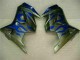 Kits Carenagem Moto Kawasaki EX250 2008-2012 - Azul