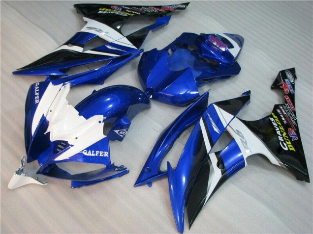 Abs Kits Carenagem Moto Yamaha R6 2008-2016 - Azul Abs Kits Carenagem Moto Yamaha R6 2008-2016 - Azul
