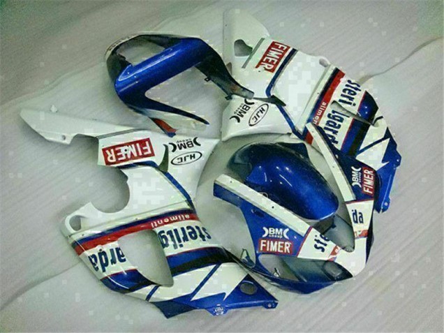 Abs Motocicleta Plástico Yamaha R1 2000-2001 - Azul Branco Abs Motocicleta Plástico Yamaha R1 2000-2001 - Azul Branco