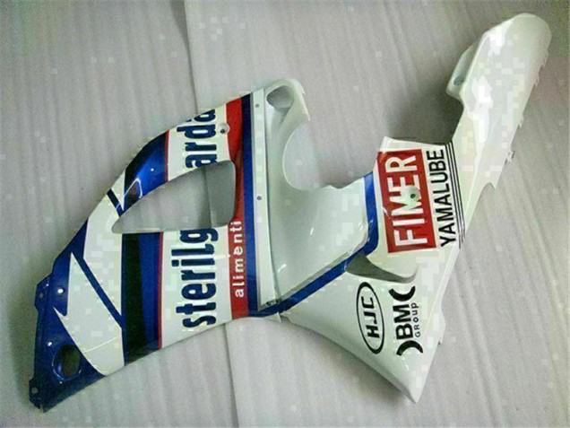Abs Motocicleta Plástico Yamaha R1 2000-2001 - Azul Branco Abs Motocicleta Plástico Yamaha R1 2000-2001 - Azul Branco
